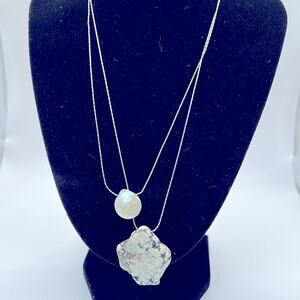 Free People Kayla Delicate Stone Necklace